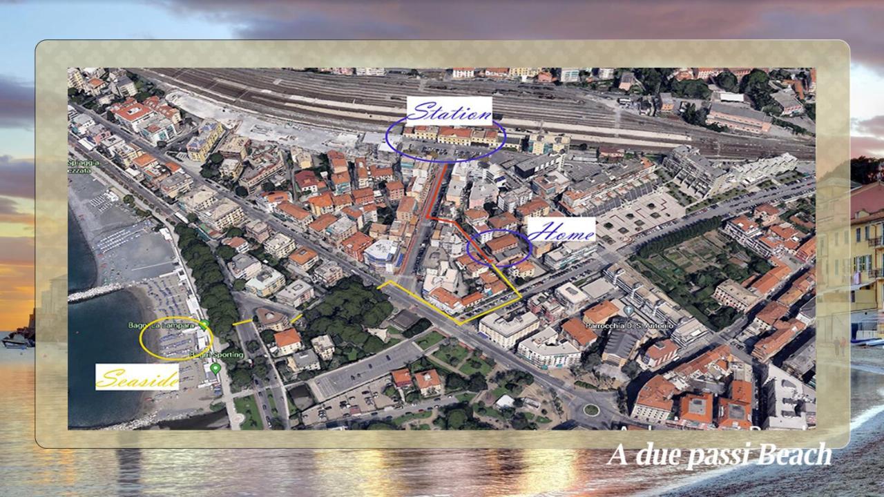 A Due Passi Beach Sestri Levante Exterior foto